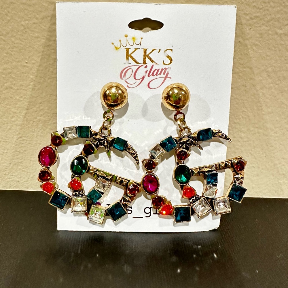 Designer Inspired GG earrings